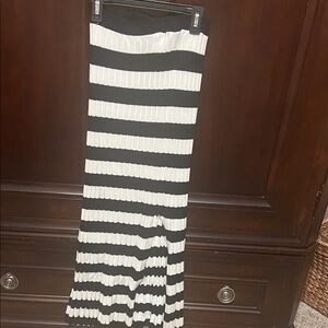 a new day Black and White Maxi Skirt